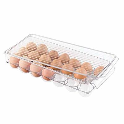Expandable Fridge Storage Box Refrigerator Organizer Food Eggs