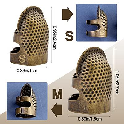  Thimble For Hand Sewing, 4 Pcs Sewing Thimbles For