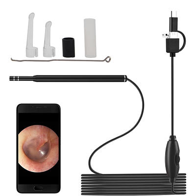 Ear Wax Remover Cleaning HD Otoscope Ear Camera for Type C Android PC -  Yahoo Shopping
