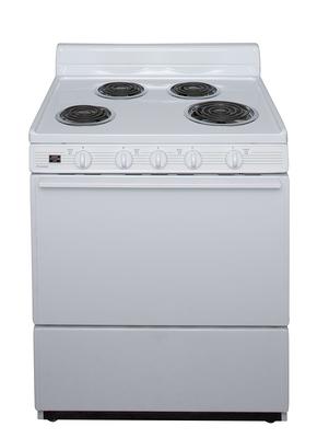 Premier 24 in. 2.97 cu. ft. Freestanding Smooth Top Electric Range