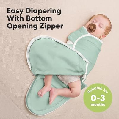Baby Swaddle Sleep Sacks with Zipper - 3-Pack Newborn Swaddle Sack, Baby  Swaddles Sleep Sack 0-3 Months, Wearable Blanket Baby, Baby Swaddle Blanket  Wrap, Swaddle Sack, Easy Change Swaddle (Sage) - Yahoo Shopping