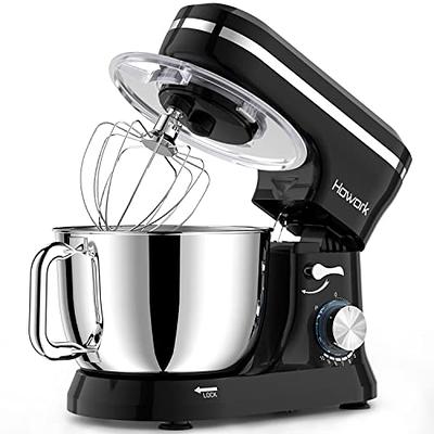 KitchenAid Artisan 5 Qt. 10-Speed Silver Stand Mixer with Flat Beater,  6-Wire Whip and Dough Hook Attachments KSM150PSCU - The Home Depot