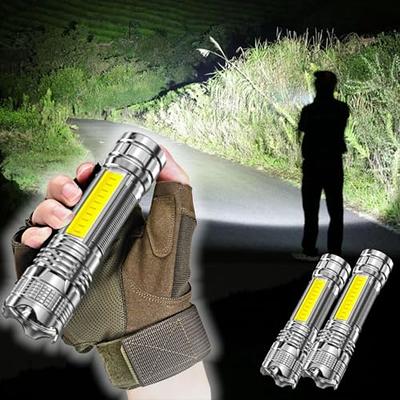 AMZGOGO Rechargeable Flashlights High Lumens, 290000 Lumens Super Bright  LED Flashlight with USB Cable, Brightest Flash Light with 3 Modes  Waterproof, Powerful Handheld Flashlight for Home, Camping - Yahoo Shopping