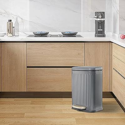 Trash Can Removable Liner Wall Mount Waste Basket for Kitchen