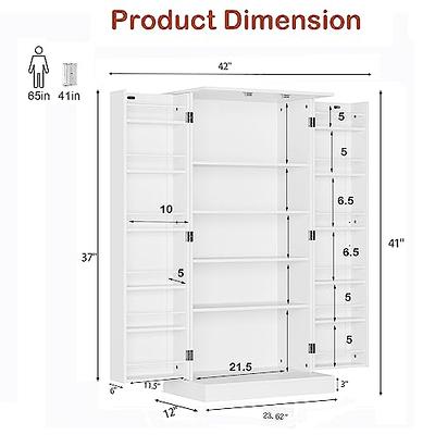 Function Home 41 Kitchen Storage Cabinet, Pantry Cabinet with