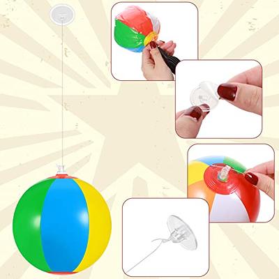 Mini Beach Ball Decoration Rainbow Small Beach Ball with Hanging