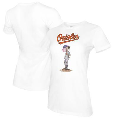 Baltimore Orioles Tiara Heart Tee Shirt