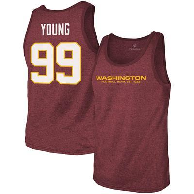 Men's Nike Chase Young Burgundy Washington Football Team Player Game Jersey