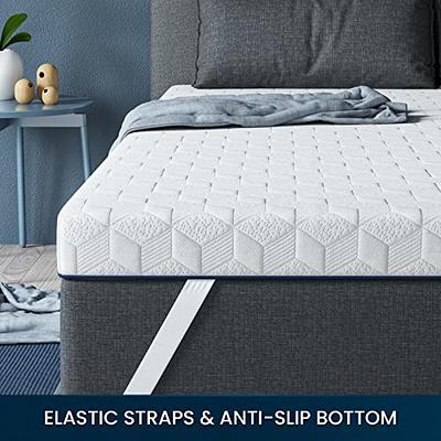 BedStory 3 Inch Memory Foam Mattress Topper Queen Size Firm, Pain-Relief &  Motion-Isolation Bed Topper, Bamboo Charcoal Infused Cooling Pad with  Skin-Friendly Cover, CertiPUR-US Certified, Non-Slip - Yahoo Shopping