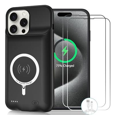 NEWDERY Battery Case for Google Pixel 7 Pro, 10000mAh Ultra Powerful  Rechargeable Charging Case, Protective Extended Backup Charger Case for  Google