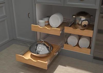 Chrome Roll-Out Bakeware Organizer