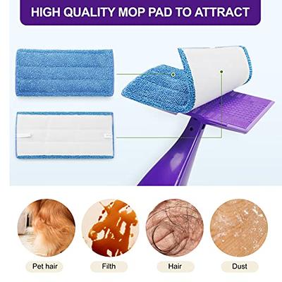 18 in. Disposable Mop Pad Refills (8-Pack)