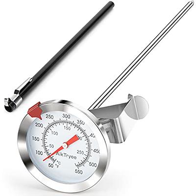 Digital Instant Read Meat Thermometer Kitchen Cooking Food Candy  Thermometer for Oil Deep Fry BBQ Grill Smoker Thermometer by AikTryee