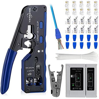 Cat7 Cat6a Cat6 RJ45 connector Cat 7 network connector rj45 plug metal  shielded RJ45 Connectors ethernet