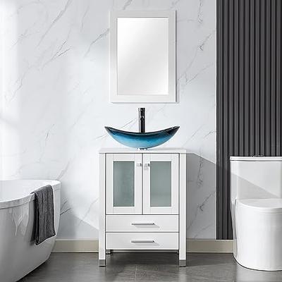Dropship 30 Bathroom Vanity With Single Sink In Grey; Combo Cabinet  Undermount Sink; Bathroom Storage Cabinet; Solid Wood Frame to Sell Online  at a Lower Price