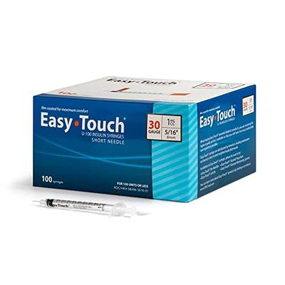 LotFancy Insulin Pen Needles, Pack of 110, 4mm x 32G (5/32