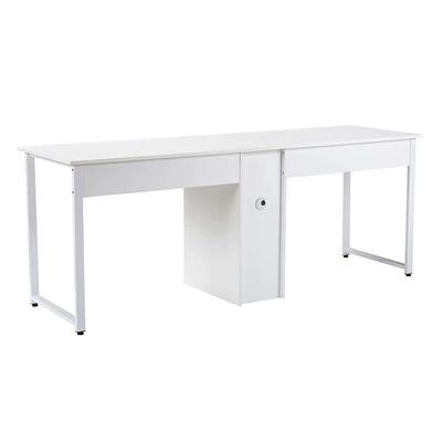 Ameriwood Home Meridian 36 in. White Student Computer Desk with 2