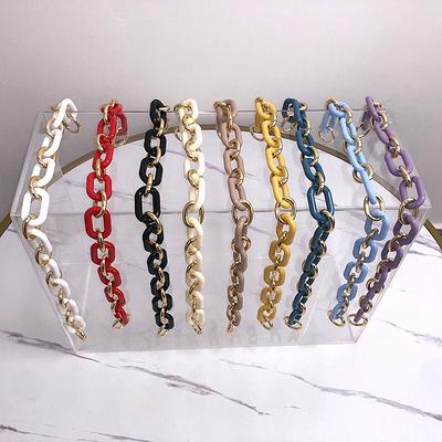 2 Pieces Bag Chain, Metal Shoulder Strap Chain Shoulder Strap