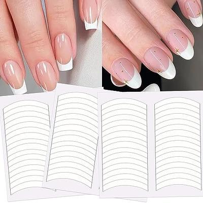  DANNEASY 8 Sheets Small Number Nail Art Stickers for