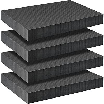 Hoolerry Customizable Polyethylene Foam Black Packing Foam Inserts for  Cases Thick Polyethylene Foam Sheet for Packaging and Crafts, 12 x 10 x