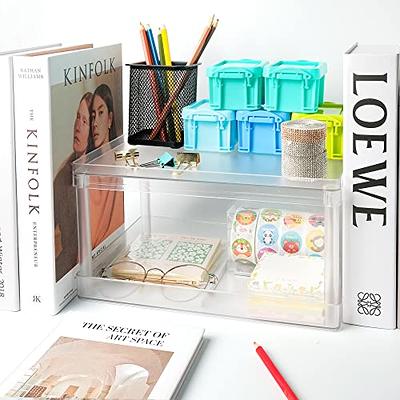 Multifunctional Double-Layer Storage Shelf: Desktop Storage Rack, Plastic  Desk Shelves, Cosmetic and Sundries Organizer Storage Solution