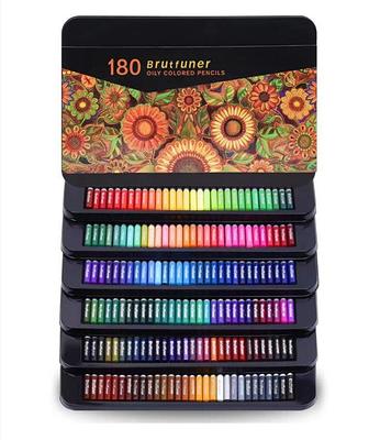  Soucolor 180-Color Artist Colored Pencils Set with