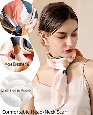 Satin Silk Neck Scarf, Women's Neck Scarf