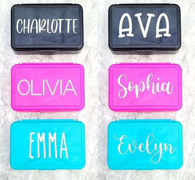 Personalized Pencil Box  Back To School Custom Supply Marker Box With Name  Art Case - Yahoo Shopping