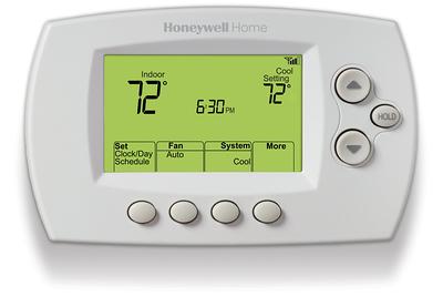 Honeywell - Smart Color Thermostat with Wi-Fi Connectivity - Silver