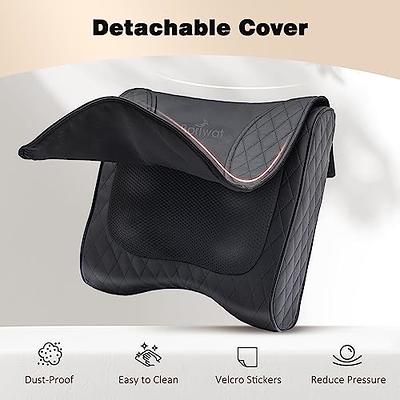 Boriwat Back Massager with Heat Shiatsu Back and Neck Massager for Muscle  Pain Relief and Relaxation 3D Kneading Massage Pillow for Neck and Back