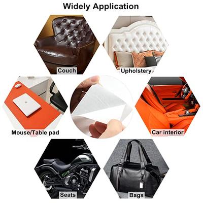 Leather Repair Patch, 17X79 inch Repair Patch Self Adhesive Waterproof,  Reupholster Leather Tape for Furniture Couch Chairs Car Seat (Dark Brown) -  Yahoo Shopping