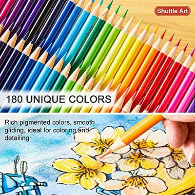 Kalour 180 Colors Professional Colored Pencils Set Fine Art