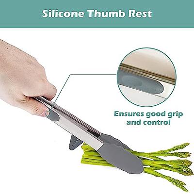 Silicone Tongs with Teeth