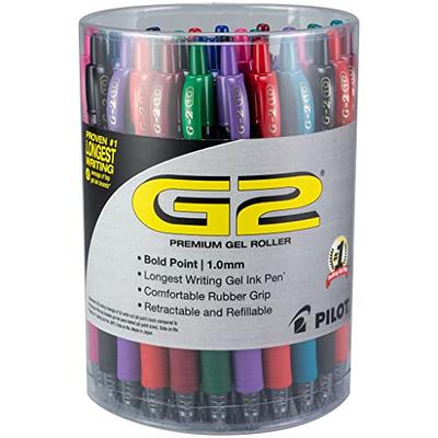 Pilot G2 07 Pen With Refills, 0.7mm Blue Gel Ink, 9 Piece Assortment Pack