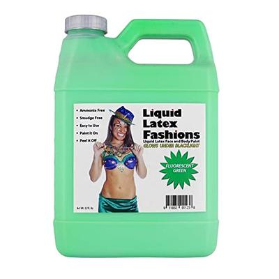 Ammonia Free Liquid Latex Body Paint - 32oz Black