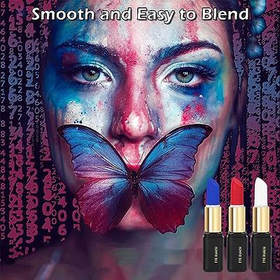 Eye Black Stick Face Body Paint Stick,High Pigmented & Easy to  Color,Eyeblack Face Paint Stick Long Lasting Waterproof Eye Black Lip Stick  Tube Face Painting for Sport Halloween Parties Makeup - Yahoo