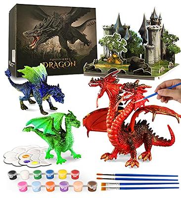 Coloring Puzzle Set Arts and Crafts for Girls and Boys Age 6 7 8 9 10 11 12  Year Old Fun Educational Painting Crafts Kit with Supplies for Kids  Birthday Toy Gift for Kids 5Pack 