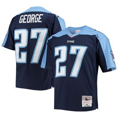 Mitchell & Ness Men's Eddie George Light Blue Houston Oilers Legacy Replica Jersey