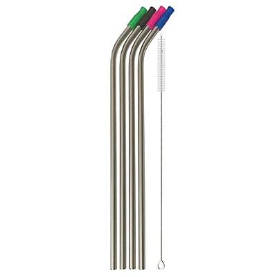 Silicone Stainless Steel Straws 