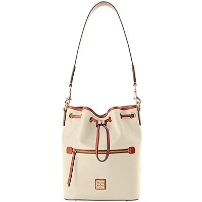 As Is Dooney & Bourke Pebble Leather Drawstring with Pouch 