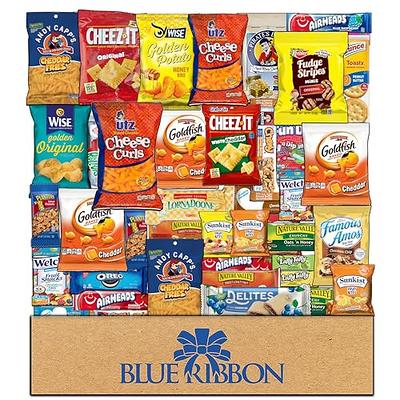 Snack Box Variety Care Package 40 Count Lunch Box Snack Gift Box for Kids  Favorites College Students Parents Moms Ultimate Sampler 