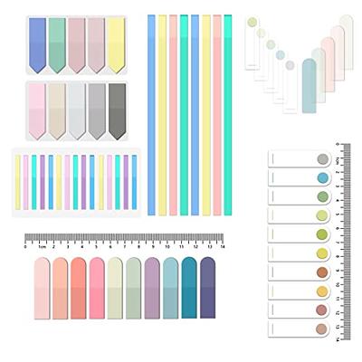 160pcs Transparent Sticky Notes, Bright Neon Round Clear Sticky Tabs, Cute  Circle Translucent Book Markers Page Flags Stickers Journaling Accessories  Aesthetic Office School Study Supplies