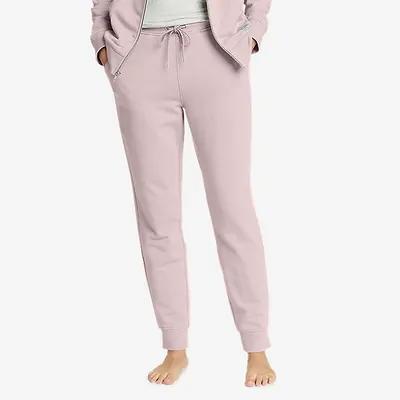 Eddie Bauer Women's Cozy Camp Fleece Jogger Pants - Pale Lavender