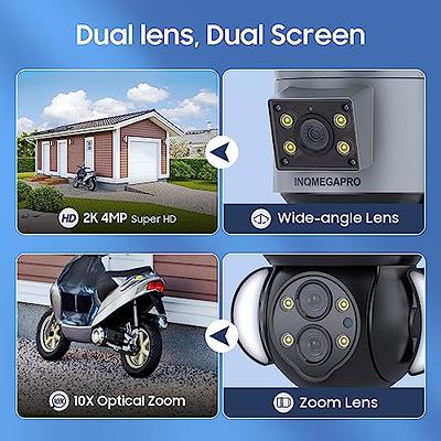 2.4G WiFi Car DVR camera universal Dash Cam Dual cameras front 2K