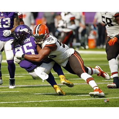 Denzel Ward Cleveland Browns Unsigned Touchdown Photograph, 45% OFF