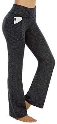 IUGA Bootcut Yoga Pants with Pockets for Women Wide Leg Pants High Waist Workout  Pants Tummy
