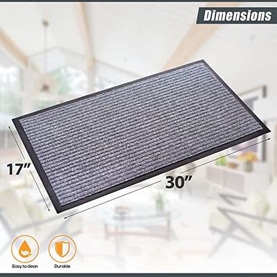 Front Door Mat Welcome Mats 2-pack - Indoor Outdoor Rug Entryway Mats For  Shoe Scraper, Ideal For Inside Outside Home High Traffic Area, Brown