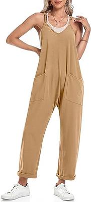  Sunzel Long Sleeve Jumpsuits for Women, Ribbed One