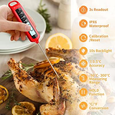 Instant-read Waterproof Meat Thermometer - BBQ Dragon