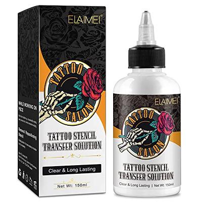 50ml/bottle Tattoo Transfer Gel Cream Body Paint Stencil Stuff